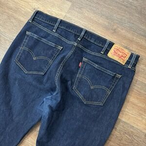 Levi's 511 Dark Wash Men's Blue Jeans Sz 40x30‎ Slim Fit Classic